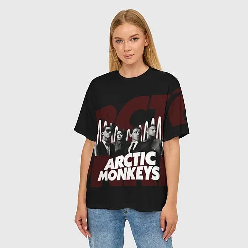 Женские 3D-футболки Arctic Monkeys
