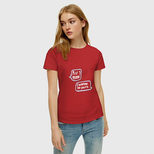 Женские хлопковые футболки Arctic Monkeys