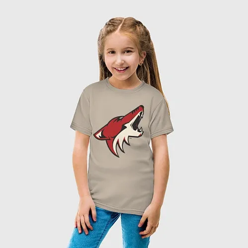 Детские хлопковые футболки Аризона Койотис