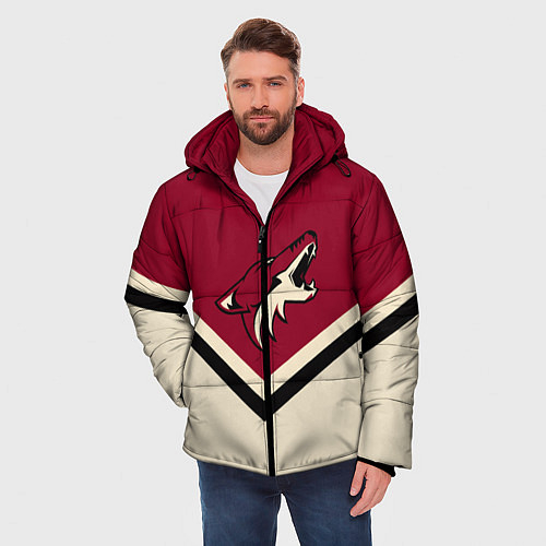 Мужские куртки с капюшоном Аризона Койотис