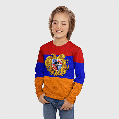 Детские армянские лонгсливы полноцветные