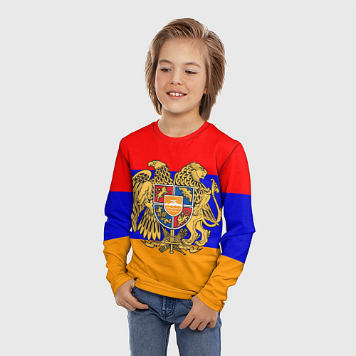Армянские детские футболки с рукавом