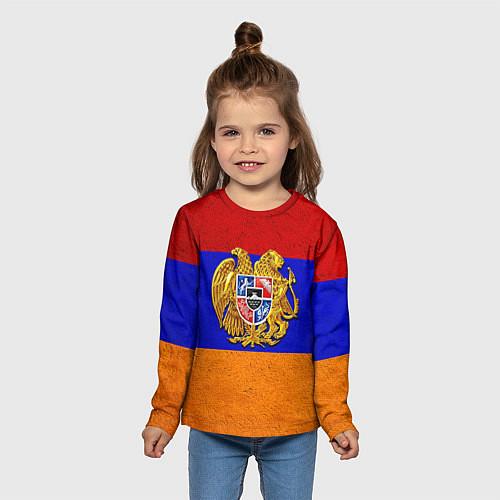 Армянские детские футболки с рукавом