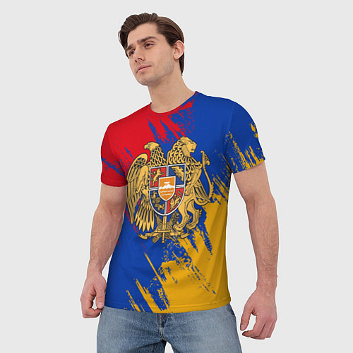 Мужские армянские 3d-футболки