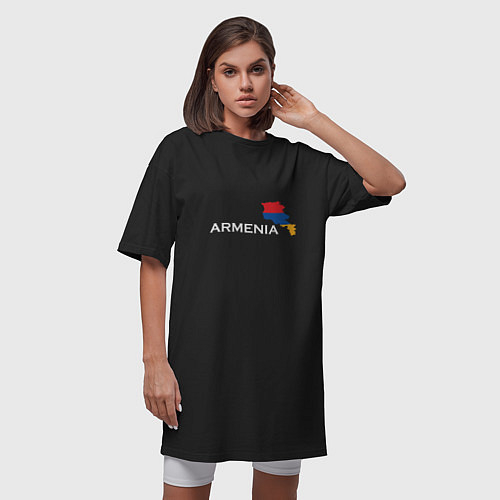 Армянские женские длинные футболки