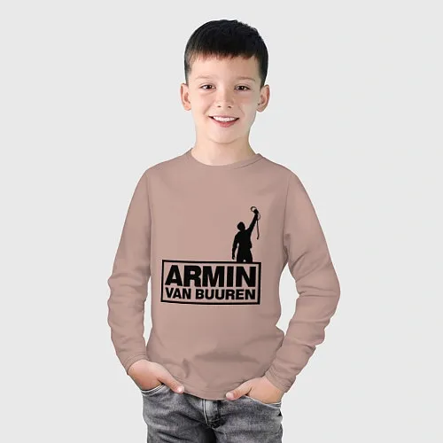 Детские хлопковые лонгсливы Armin van Buuren