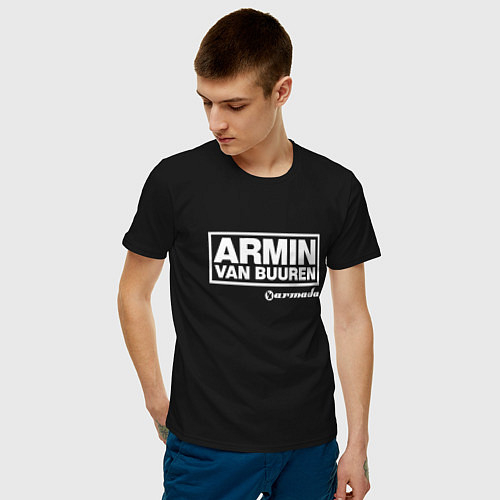 Мужские хлопковые футболки Armin van Buuren