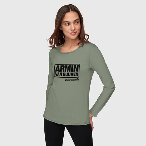 Женские футболки с рукавом Armin van Buuren