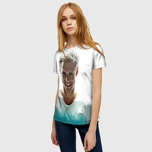 Женские 3D-футболки Armin van Buuren