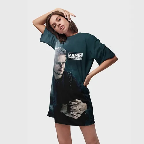 Женские длинные футболки Armin van Buuren