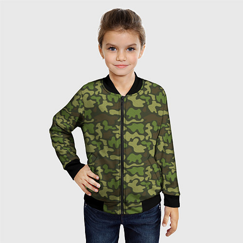 Армейские детские куртки-бомберы