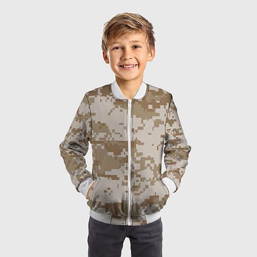 Армейские детские куртки-бомберы