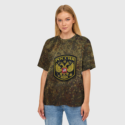Армейские женские 3d-футболки