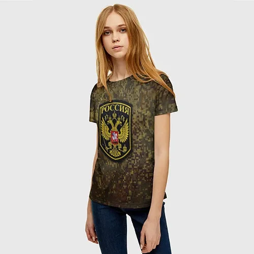 Женские армейские 3d-футболки