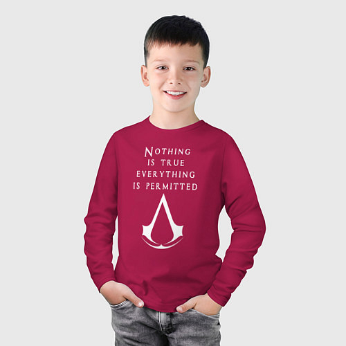 Детские футболки с рукавом Assassin's Creed