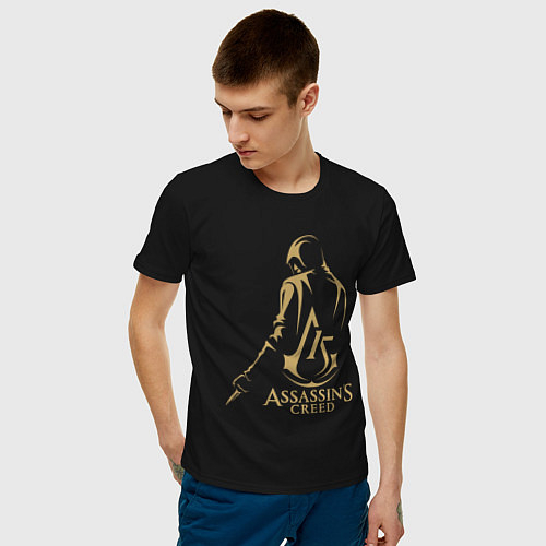 Мужские хлопковые футболки Assassin's Creed