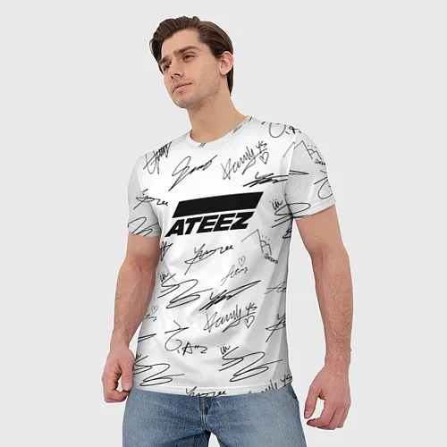 Мужские 3D-футболки Ateez