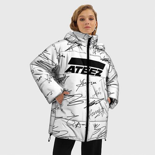 Женские куртки с капюшоном Ateez