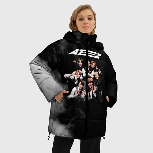 Женские куртки с капюшоном Ateez