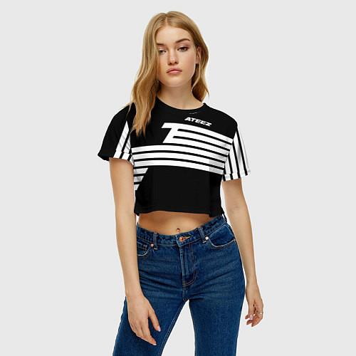 Женские укороченные футболки Ateez