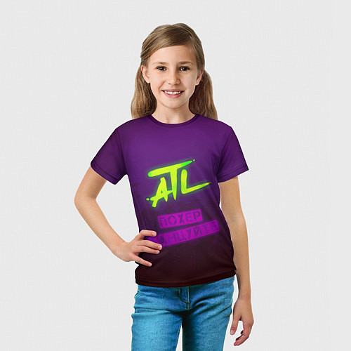 Детские 3D-футболки ATL