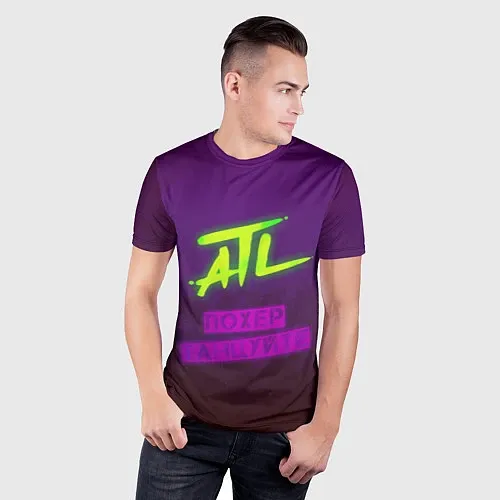 Мужские 3D-футболки ATL