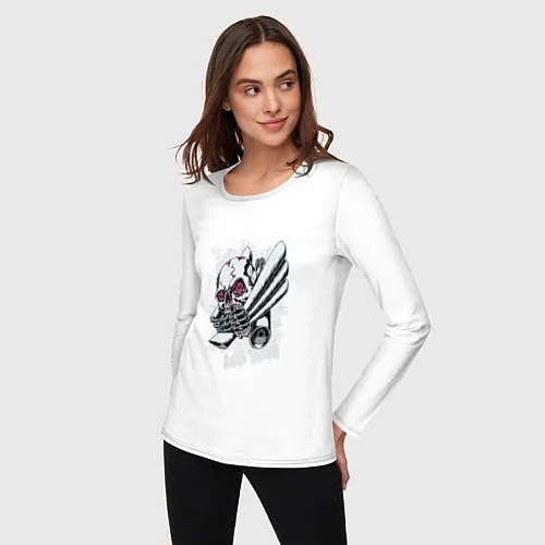 Женские футболки с рукавом с автоприколами