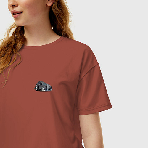 Женские футболки оверсайз с автоприколами