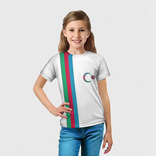 Детские азербайджанские 3d-футболки