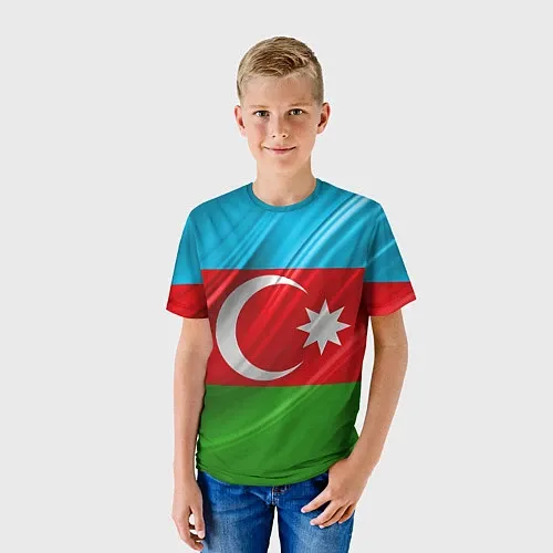 Азербайджанские детские 3d-футболки