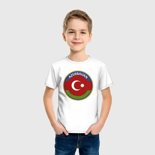 Азербайджанские детские хлопковые футболки