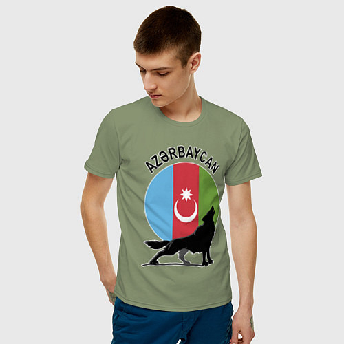 Азербайджанские мужские хлопковые футболки