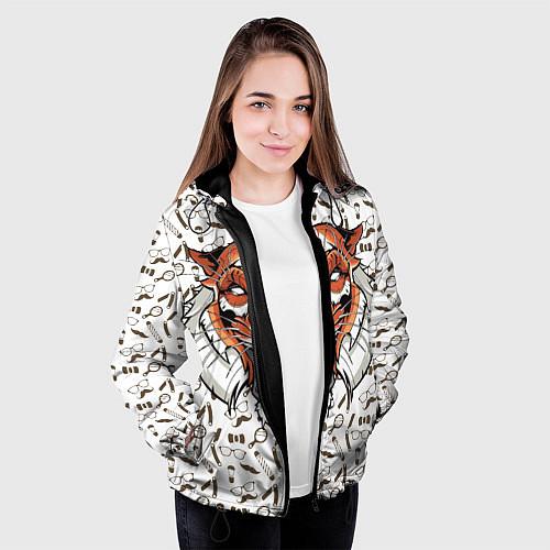 Женские куртки с капюшоном для барбера