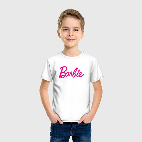 Детские хлопковые футболки Барби