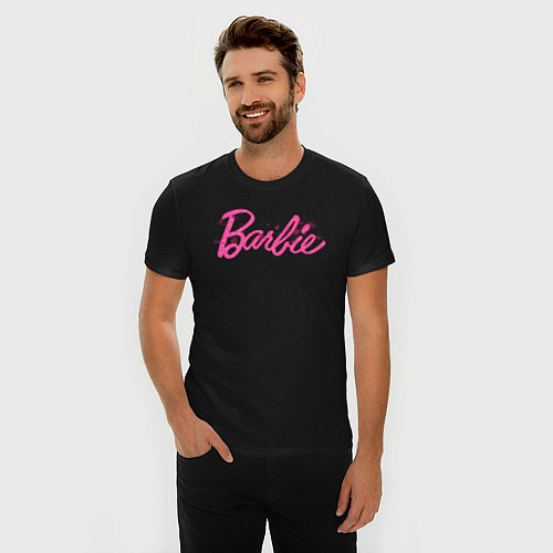 Мужские приталенные футболки Барби