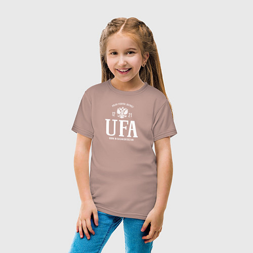 Детские хлопковые футболки Башкортостана