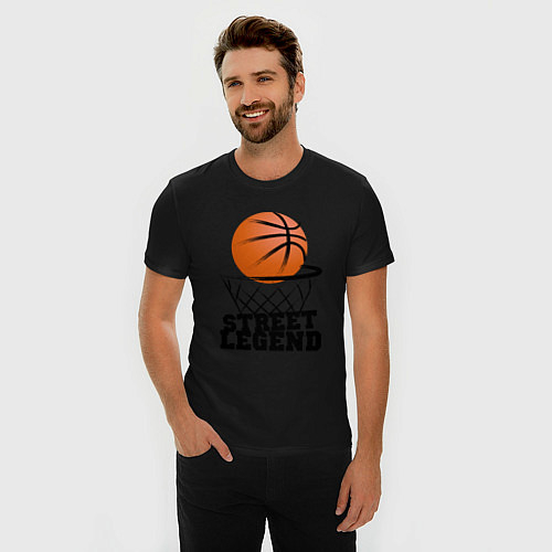 Баскетбольные мужские приталенные футболки