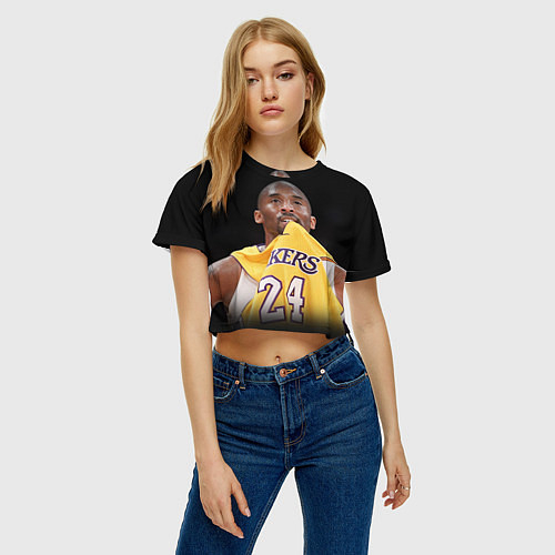 Баскетбольные женские укороченные футболки