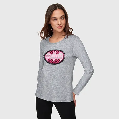 Женские футболки с рукавом Бэтмен
