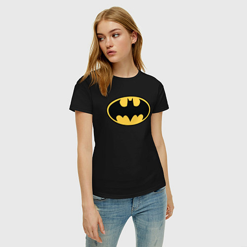 Женские хлопковые футболки Бэтмен