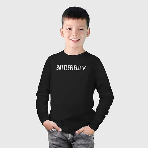 Детские хлопковые лонгсливы Battlefield