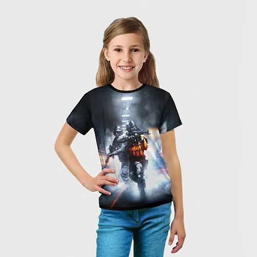 Детские 3D-футболки Battlefield