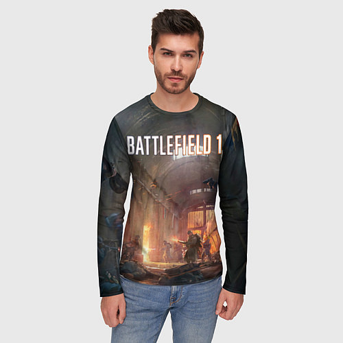 Мужские футболки с рукавом Battlefield