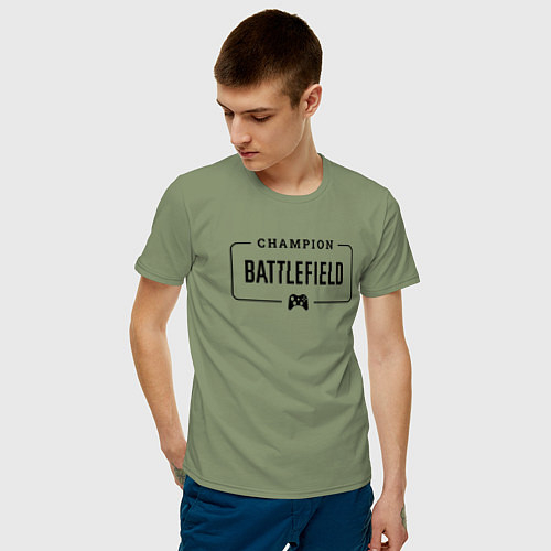 Мужские хлопковые футболки Battlefield