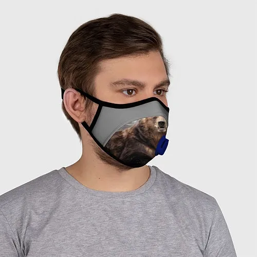 Защитные маски с медведями