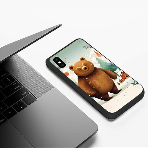 Чехлы для iPhone XS Max с медведями