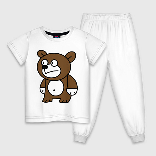 Детские пижамы с медведями