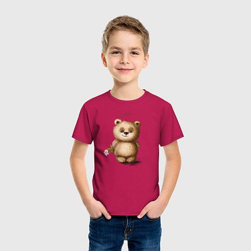 Детские футболки с медведями