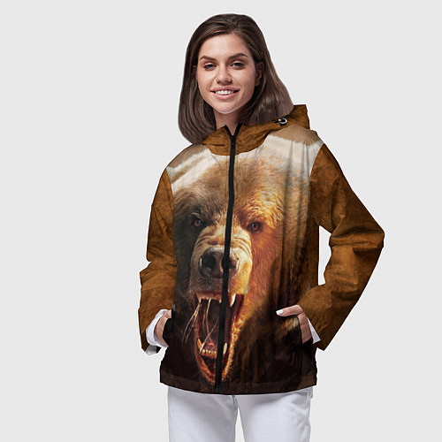 Женские ветровки с медведями