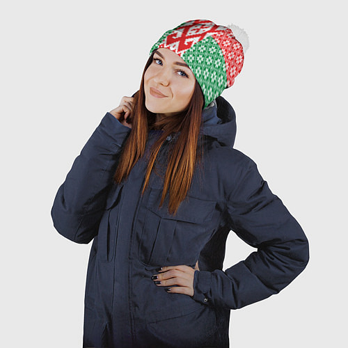 Белорусские зимние шапки